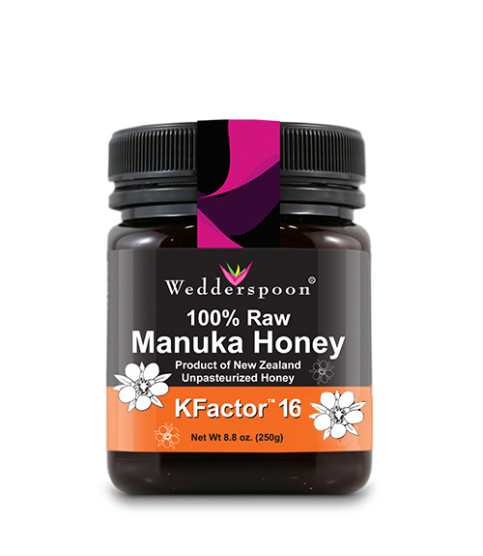 WEDDERSPOON MIERE DE MANUKA KFACTOR 16 RAW 250G