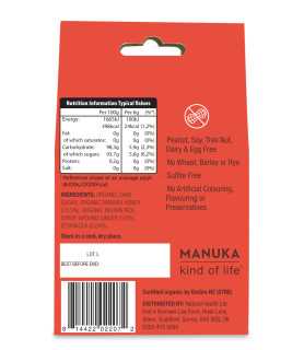 WEDDERSPOON BOMBOANE (DROPSURI) CU MIERE DE MANUKA, GHIMBIR SI ECHINACEA 120G