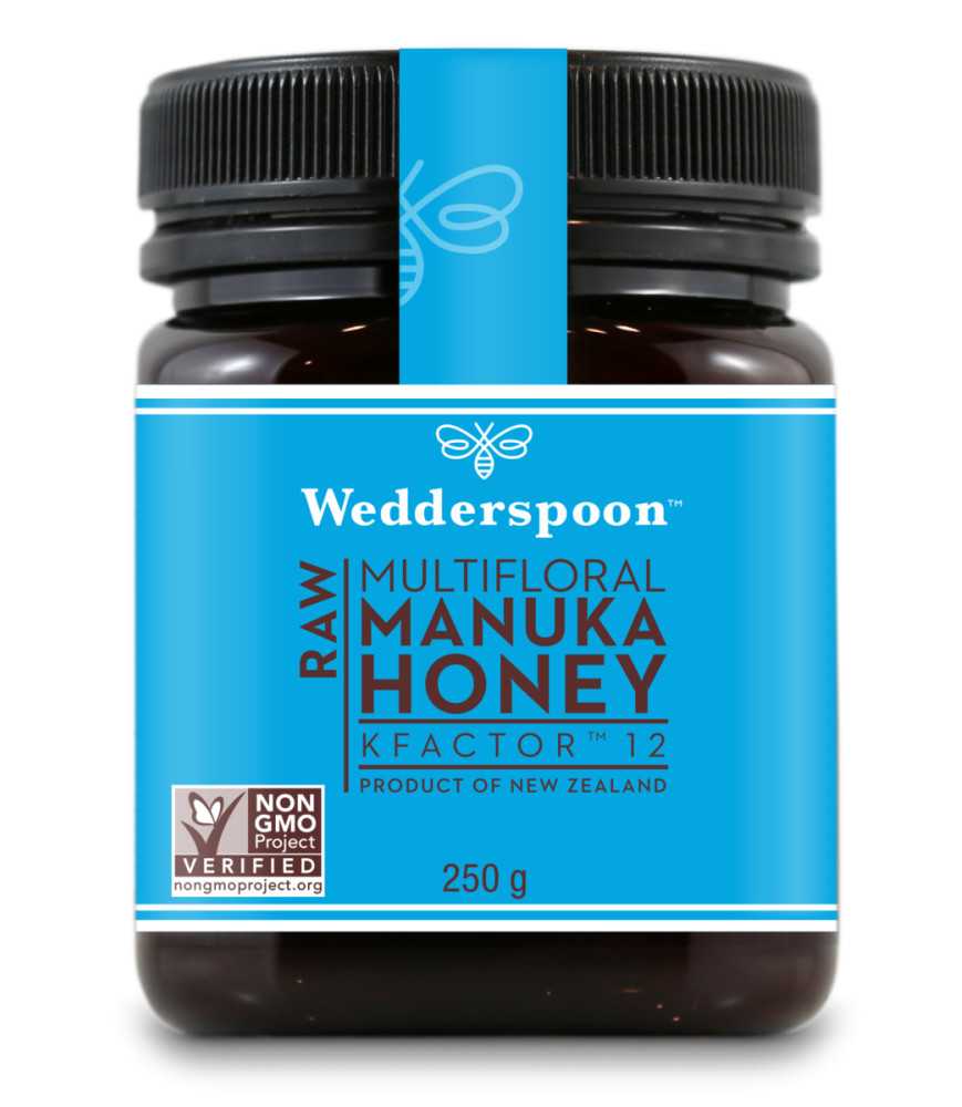 WEDDERSPOON MIERE DE MANUKA KFACTOR 12 RAW 250G