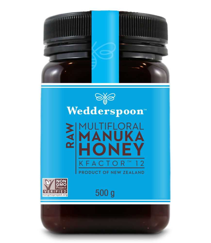 WEDDERSPOON MIERE DE MANUKA KFACTOR 12 RAW 500G