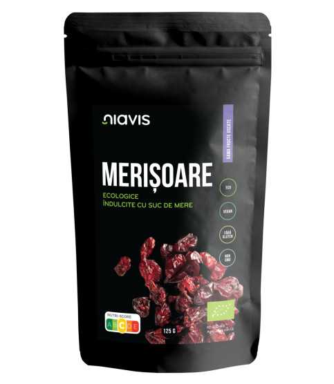 NIAVIS MERISOARE ECOLOGICE - BIO INDULCITE CU SUC DE MERE 125G