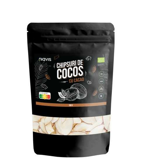NIAVIS CHIPSURI DE COCOS CU CACAO ECOLOGICE/BIO 100G