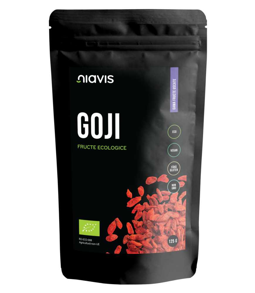 NIAVIS FRUCTE DE GOJI ECOLOGICE - BIO 125G