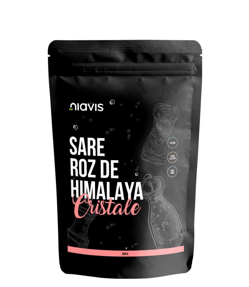 NIAVIS SARE ROZ DE HIMALAYA CRISTALE 500G