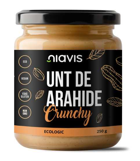 NIAVIS UNT DE ARAHIDE CRUNCHY ECOLOGIC - BIO 250G