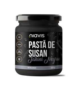 NIAVIS PASTA DE SUSAN (TAHINI NEGRU) ECOLOGICA - BIO 250G
