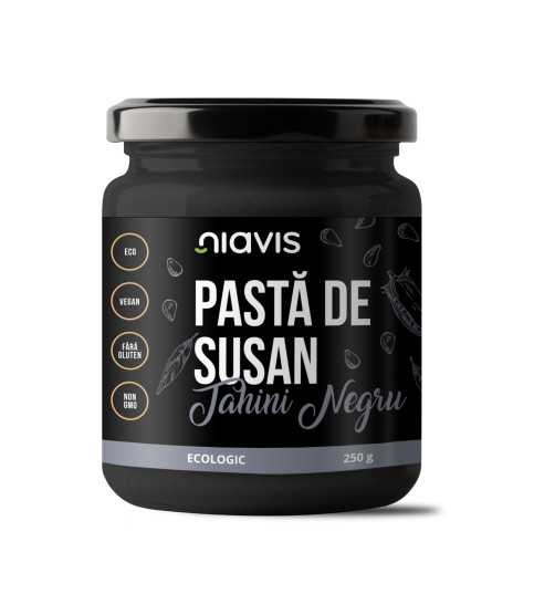 NIAVIS PASTA DE SUSAN (TAHINI NEGRU) ECOLOGICA - BIO 250G