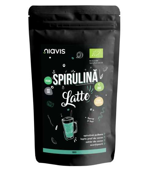 NIAVIS Spirulina latte pulbere ecologică/bio 150g - Nutrienți naturali si bio