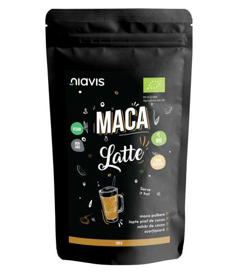 NIAVIS Maca latte pulbere ecologică/bio 150g - Energie naturală