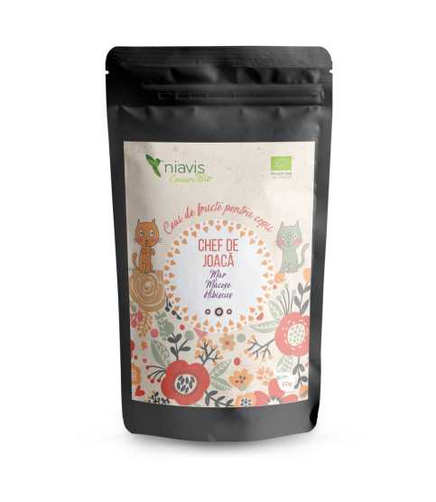 NIAVIS CEAI PENTRU COPII ECOLOGIC - BIO "CHEF DE JOACA" 50G