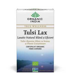 Ceai Tulsi Lax (Busuioc Sfant) | Laxativ Natural Bland si Eficient, plicuri