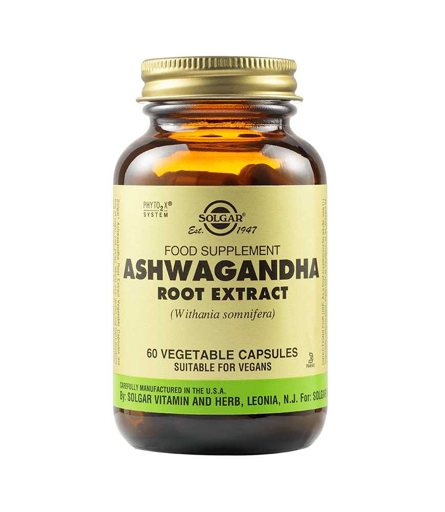 Extract de radacina de Ashwagandha 60 capsule vegetale