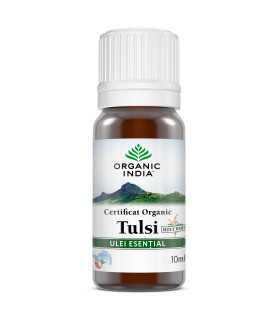ORGANIC INDIA Ulei Esential de Tulsi – Busuioc sfant 10 ml  | 100% Pur Certificat Organic