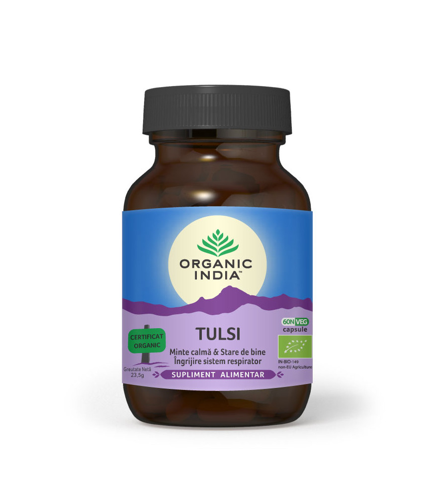 Tulsi (Busuioc Sfant) | Minte Calma & Ingrijire Sistem Respirator
