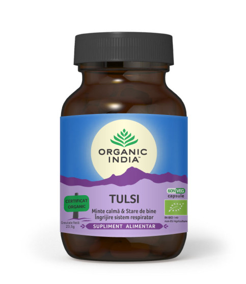 Tulsi (Busuioc Sfant) | Minte Calma & Ingrijire Sistem Respirator