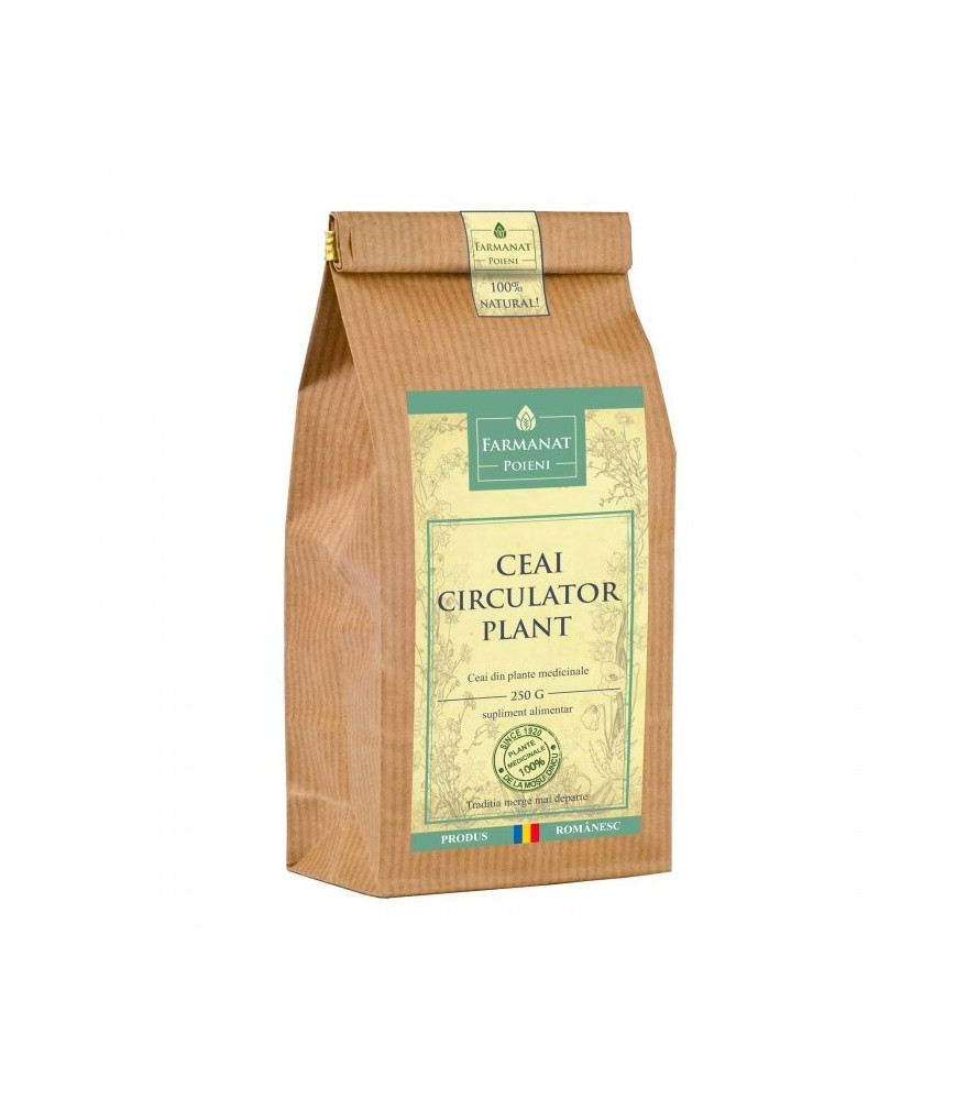 Ceai Circulator-Plant pentru afecțiuni circulatorii, arterita si varice 250g