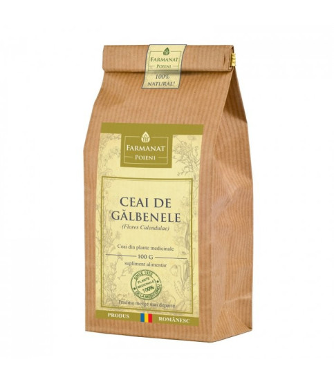 Ceai de Galbenele pt inflamațiile digestive și afecțiunile pielii 100g