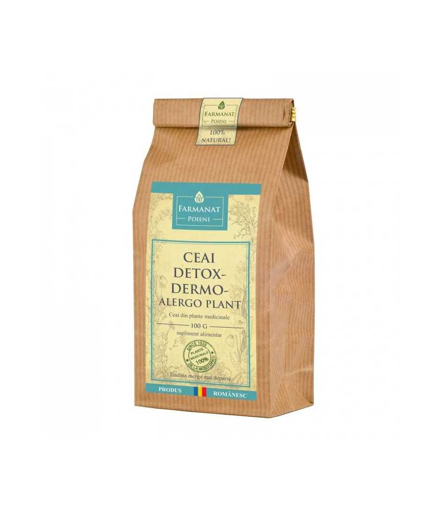 Ceai Detox-Dermo-Alergo Plant pentru afectiuni dermatologice 100g
