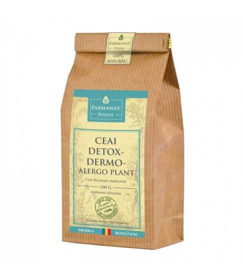 Ceai Detox-Dermo-Alergo Plant pentru afectiuni dermatologice 100g