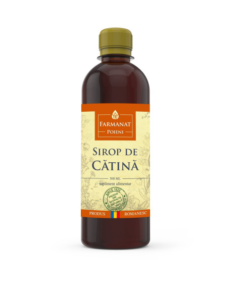 Sirop de catina pentru imunitate si stimulare energetica 500 ml