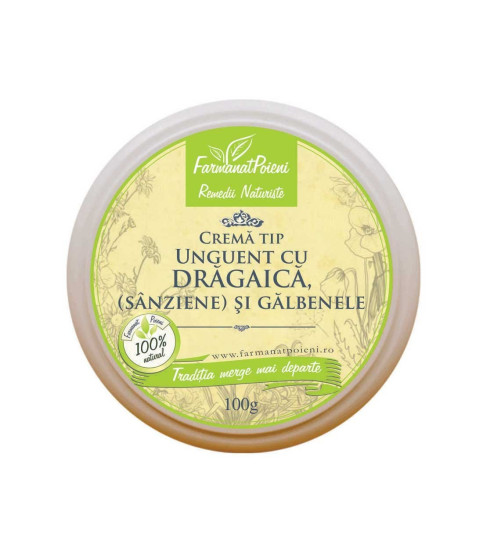 Crema tip Unguent cu Dragaica (Sanziene) si Galbenele